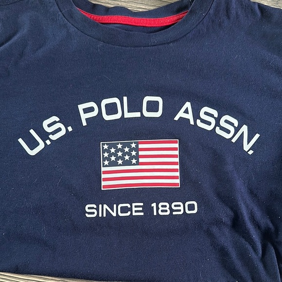 U.S. Polo Assn. Blue Short Sleeve Tee - Picture 4 of 4